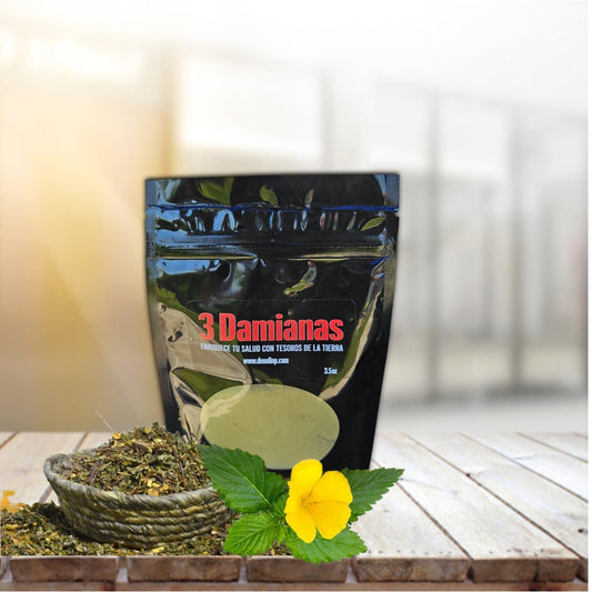 3 Damianas herbal powder by Moshasta Natura Products